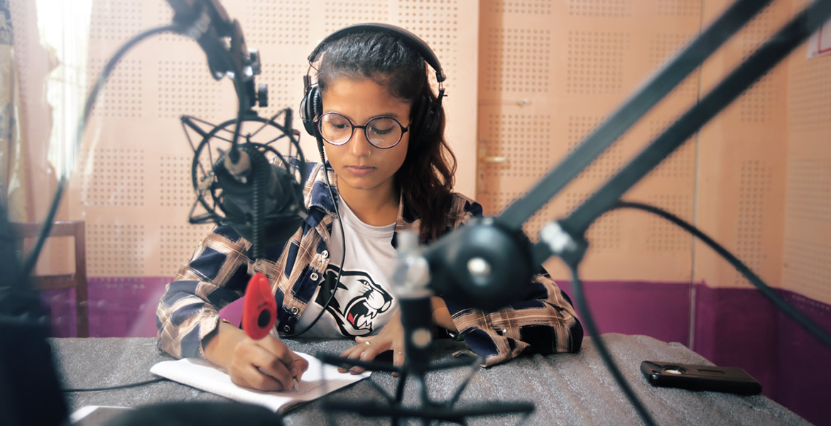 FM Radio in Mankhu, Nepal